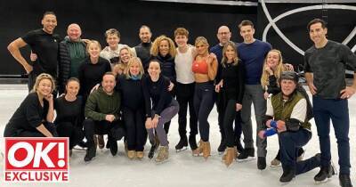 Dan Whiston - Tony Hadley - Brendan Cole - Paul Gascoigne - Regan Gascoigne - Inside Dancing On Ice afterparty plans with full cast and 'long queue for the bar' - ok.co.uk