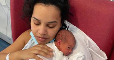 Big Brother's Lateysha Grace rushes back to hospital as baby struggles to breathe - www.ok.co.uk