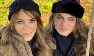 Elizabeth Hurley's son Damian pays tribute to his 'twin' in sweet Mother's Day post - hellomagazine.com - Britain