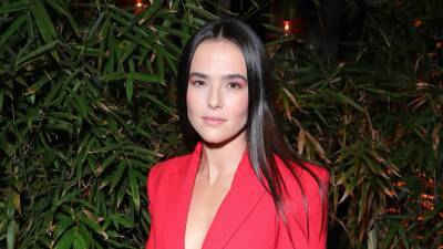 Zoey Deutch Wears a Sharp Red Suit and Matching Bra to Pre-Oscar Party - www.glamour.com