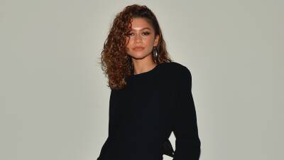 Zendaya Is Positively Regal in a Fitted Black Gown with Back Cut-Outs - www.glamour.com