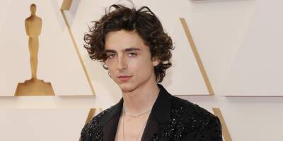 Timothee Chalamet Goes Shirtless at Oscars 2022 - www.justjared.com - Hollywood