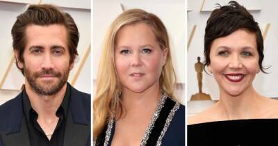 Amy Schumer - Jake Gyllenhaal - Will Smith - Javier Bardem - Maggie Gyllenhaal - Peter Sarsgaard - Donnie Darko - Jake Gyllenhaal and Maggie Gyllenhaal React to Amy Schumer Joking They’re a Couple at Oscars 2022: Video - usmagazine.com