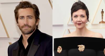 Jake Gyllenhaal - Maggie Gyllenhaal - Peter Sarsgaard - Jake Gyllenhaal Supports Big Sister Maggie Gyllenhaal at Oscars 2022 - justjared.com - Hollywood