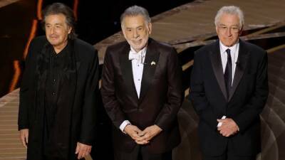 Francis Ford Coppola, Al Pacino & Robert De Niro Celebrate 'The Godfather's 50th Anniversary at 2022 Oscars - www.etonline.com - USA - India - Ukraine