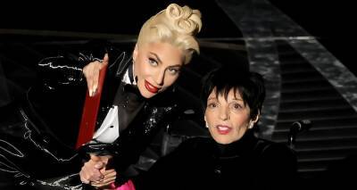 Lady Gaga & Liza Minnelli Share Sweet Moment While Presenting Together at Oscars 2022 - Watch! - www.justjared.com - Hollywood