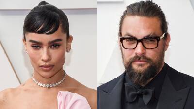 Zoë Kravitz Jason Momoa Just Ran into Each Other at the Oscars 2 Months After His Breakup From Her Mom - stylecaster.com - USA - Hollywood - California
