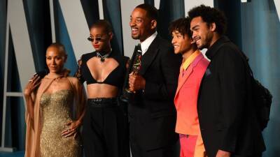 Will Smith and Jada Pinkett Are All Smiles With Family at Oscars After-Party Following Chris Rock Slap Moment - www.etonline.com