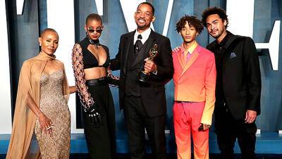 Will Smith’s 3 Kids Support Him Jada At Oscars Party After His Win Chris Rock Fight: Photo - hollywoodlife.com - Beverly Hills - Washington - county Bradley - county Cooper