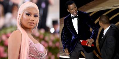 Nicki Minaj Weighs in On Will Smith Hitting Chris Rock at Oscars 2022 - www.justjared.com