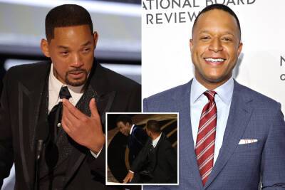 Craig Melvin - Will Smith - Chris Rock - Today Show - ‘Today’ host Craig Melvin roasted for Will Smith ‘rage’ commentary - nypost.com