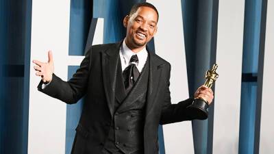 Will Smith Dances Raps To His Own Song At Oscars Party After Slapping Chris Rock: Watch - hollywoodlife.com