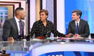 Michael Strahan and George Stephanopoulos return to GMA for special celebration - hellomagazine.com