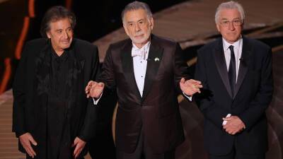 Robert Evans - Robert Deniro - Ford Coppola - Oscars celebrates ‘The Godfather’s’ 50-year anniversary with Al Pacino, Ford Coppola and Robert DeNiro - foxnews.com - New York - Ukraine