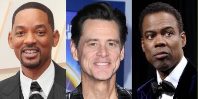 Jim Carrey Slams Hollywood For Giving Will Smith a Standing Ovation at Oscars 2022 - www.justjared.com