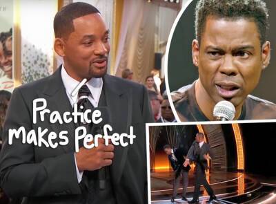 Will Smith Taught A Boy *Named Chris* How To Fake A Slap Before Oscars Incident -- WATCH! - perezhilton.com - city Moscow