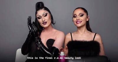 Ariana Grande Gets a Drag Queen-Inspired Makeover From RuPaul’s Gottmik —and It’s Too Funny - www.usmagazine.com