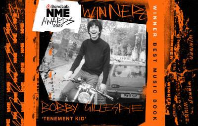Bobby Gillespie wins Best Music Book at the BandLab NME Awards 2022 - www.nme.com - Japan