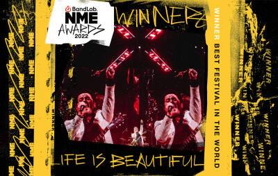 Billie Eilish - Sam Fender - Rina Sawayama - Robert Smith - Life Is Beautiful wins Best Festival In The World at the BandLab NME Awards 2022 - nme.com - Britain