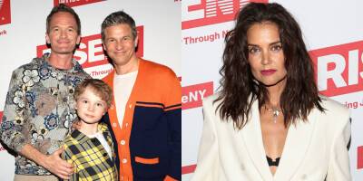 Katie Holmes & Neil Patrick Harris Are The First Stars to See NYC's New RiseNY Attraction - www.justjared.com - New York