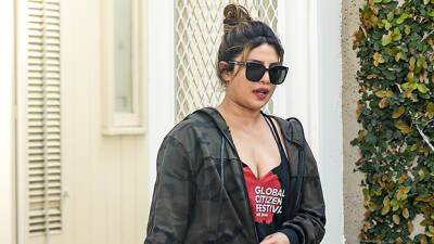 Priyanka Chopra Dresses Down To Run Errands 6 Weeks After Welcoming Baby — Photos - hollywoodlife.com - Malibu
