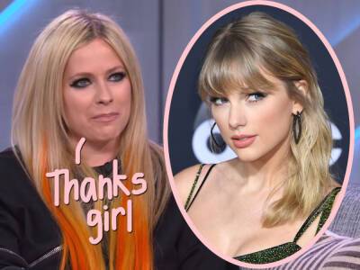 Taylor Swift Sent Flowers To Avril Lavigne With This Sweet Note! Awww! - perezhilton.com