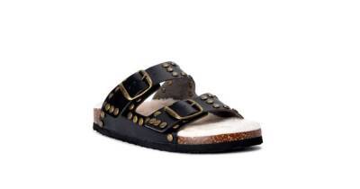 These Scoop Slides Just Upgraded the Double-Buckle Sandal Style - www.usmagazine.com - city Sandal