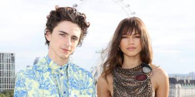 Zendaya Reveals Why She Was Nervous to Film With Timothee Chalamet - www.justjared.com
