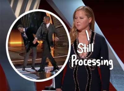 Amy Schumer Reveals She's 'Triggered And Traumatized' Following Will Smith Slap At Oscars - perezhilton.com