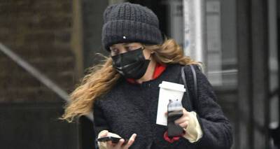 Mary-Kate Olsen Bundles Up for Rare Day Out in NYC - www.justjared.com - New York