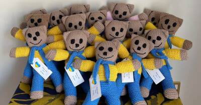 Ukrainian refugee children coming to Scotland get trauma teddies knitted by kind-hearted locals - www.dailyrecord.co.uk - Scotland - Ukraine - Russia