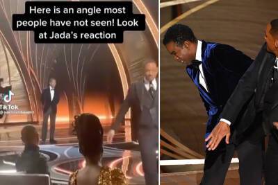 New video shows Jada Pinkett Smith laughing after Will slapped Chris Rock - nypost.com - Smith - county Will