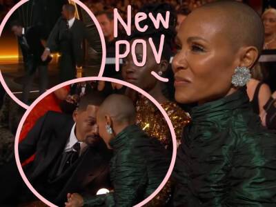 Jada Pinkett Smith Was Laughing AFTER Will Smith Slapped Chris Rock? See The New Video… - perezhilton.com