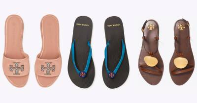 Tory Burch Has So Many Sandals on Major Sale — Starting at Just $49 - www.usmagazine.com - city Sandal
