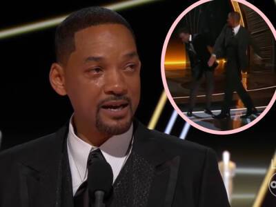 The Academy Lied?? Sources Claim Will Smith Was Not Formally Asked to Leave Oscars Following Chris Rock Slap - perezhilton.com
