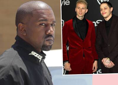 Machine Gun Kelly Speaks Out About Pete Davidson's Kanye West Drama! - perezhilton.com