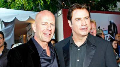 John Travolta Pays Tribute To Bruce Willis After Aphasia Diagnosis: He’s A ‘Generous Soul’ - hollywoodlife.com