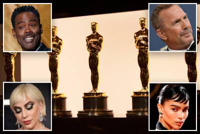 Oscars 2022 presenters: Lady Gaga, Kevin Costner, Zoë Kravitz, Chris Rock, more - nypost.com