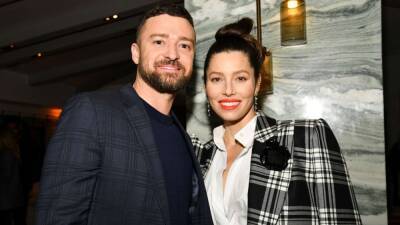 Jessica Biel Shares Adorable New Pic of Her and Justin Timberlake's Sons Celebrating Her Birthday - www.etonline.com