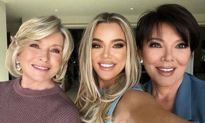 Khloé Kardashian gushes over Martha Stewart after their lunch date with Kris Jenner - us.hola.com - USA