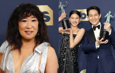 Sandra Oh - Greta Lee - Sandra Oh opens up about meeting ‘Squid Game’ cast at SAG Awards - nme.com - USA - North Korea
