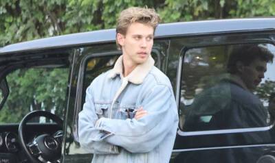 Austin Butler Does Double Denim While Hanging Out with a Friend in L.A. - www.justjared.com - London - Los Angeles - county Butler