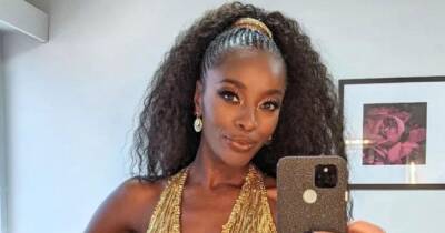 AJ Odudu channels 90s Naomi Campbell for her latest beauty makeover - www.ok.co.uk
