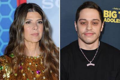 Pete Davidson - Tom Holland - Amy Pascal - Judd Apatow - Peter Parker - Marisa Tomei - My Cousin Vinny - No Way Home - Marisa Tomei asked Pete Davidson why she wasn’t paid for ‘King of Staten Island’ - nypost.com - county Parker - Boston - city Staten Island, county King