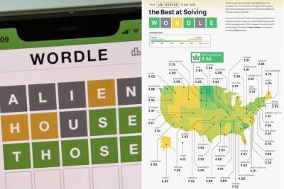 Wordle player rankings: US lands in dismal 18th place worldwide - nypost.com - Australia - New York - Minnesota - USA - Sweden - Denmark - Finland - city Canberra - state North Dakota