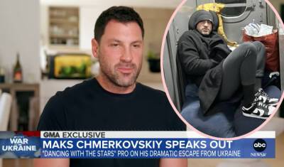 Maksim Chmerkovskiy Admits He's 'Embarrassed' By Escape From Ukraine In Emotional First Interview - perezhilton.com - USA - Ukraine - Russia - Poland - city Warsaw, Poland