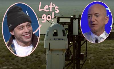 Pete Davidson Will 'Likely' Blast Off Into Space On Jeff Bezos' Blue Origin Rocket WHEN?! - perezhilton.com - city Sanchez