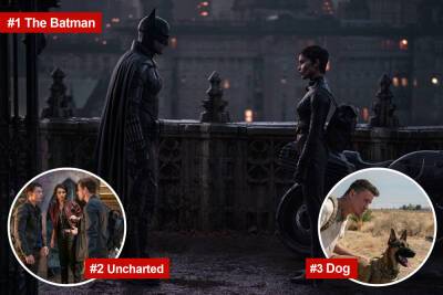 ‘The Batman’ beats out ‘Uncharted’ for top box office spot - nypost.com