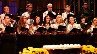 Ukrainian Chorus Dumka of NY reflects on 'SNL' performance: It’s 'our duty' to 'show the strength' of Ukraine - www.foxnews.com - New York - New York - Ukraine - Russia - city Kyiv, Ukraine