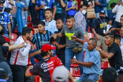 Mexican Soccer Match Devolves Into Massive, Televised Riot; 22 Reportedly Injured - deadline.com - New York - Mexico
